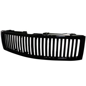 2007-2011 Chevy Silverado 1500 Vertical Grille Black - SDT-HG-SIV07JMVT