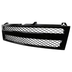 1999-2002 Chevrolet Silverado 1500 Black Front Grille  - HG-SIV99JM-V2-RS