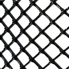 2014-2015 Chevrolet Tahoe Gloss Black Mesh Front Grille  - HG-TAH15JM-JL