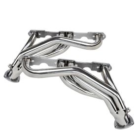1988-1997 Chevy C10 5.0L/5.7L Polished 2PC Exhaust Header - HH4-C1088V8-DK
