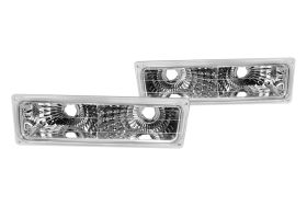 1988-1998 Chevy C10 Chrome Bumper Lights-LB-C1094-RS