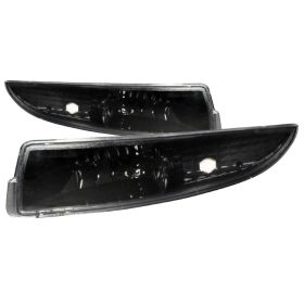 1993-2002 Chevy Camaro Black Bumper Lights-LB-CMR93JM-RS