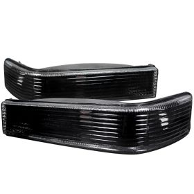 1993-1996 Jeep Grand Cherokee Black Bumper Lights-LB-GKEE93JM-RS