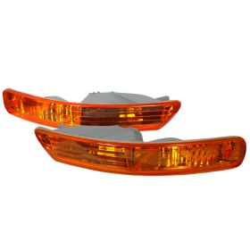 1998-2001 Acura Integra Amber Bumper Lights-LB-INT98AM-RS