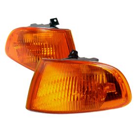 1992-1995 Honda Civic 2DR/3DR Amber Corner Lights-LC-CV923AM-RS