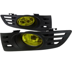 2003-2005 Honda Accord 2DR Coupe Yellow OEM Fog Lights-LF-ACD032AMOEM-RS