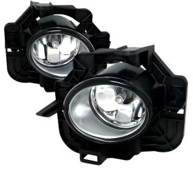 2007-2009 Nissan Altima 4DR Sedan Clear/Chrome Euro Fog Lights-LF-ALT084COEM-HZ