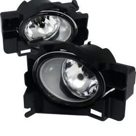 2008-2012 Nissan Altima 2DR Coupe Clear/Chrome Euro Fog Lights-LF-ALT08COEM-HZ