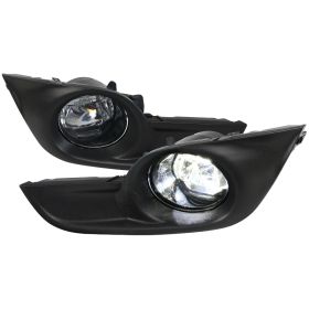 2013-2015 Nissan Altima Clear LED Fog Lights  - LF-ALT134CG3-DL