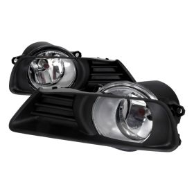 2007-2009 Toyota Camry Clear/Chrome OEM Fog Lights-LF-CAM07OEM