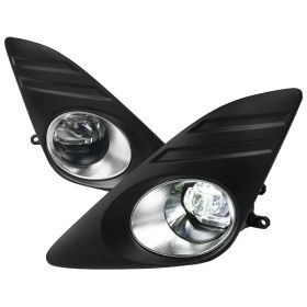 2012-2014 Toyota Camry Clear LED Fog Lights  - LF-CAM12CG3-DL