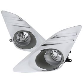 2012-2014 Toyota Camry Clear Fog Lights  - LF-CAM12COEM-CR-HZ