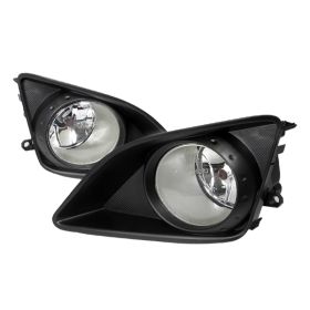2009-2010 Toyota Corolla Clear/Chrome Euro Fog Lights-LF-COR07OEM