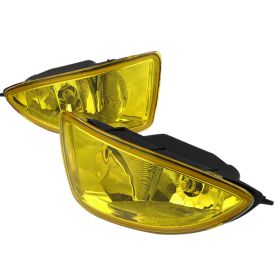 2004-2005 Honda Civic OEM Fog Lights Yellow - SDT-LF-CV04AMOEM-DL