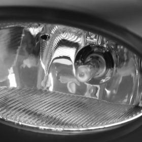 2009-2011 Honda Civic 2DR Clear Fog Lights  - LF-CV092COEM-HZ