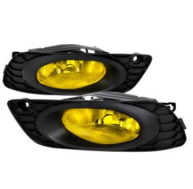 2012 Honda Civic 4DR Sedan Yellow OEM Fog Lights-LF-CV124AMOEM-HZ
