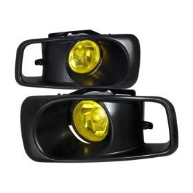 1999-2000 Honda Civic Yellow Euro Fog Lights-LF-CV99AMOEM