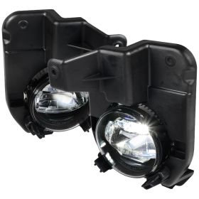2011-2015 Ford Explorer Clear LED Fog Lights  - LF-EPOR11CG3-DL