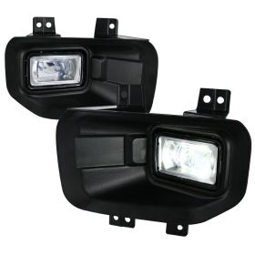 2015-2016 Ford F150 Fog Lights Clear - SDT-LF-F15015CLED-DL