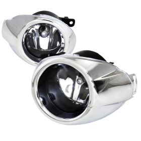 2012-2014 Ford Focus Clear/Chrome OEM Fog Lights-LF-FOC12COEM-HZ