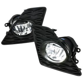 2013-2015 Lexus GS350 LED Fog Lights Clear - SDT-LF-GS35013CLED-DL