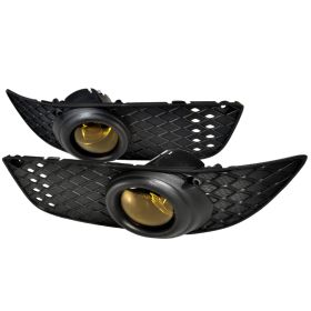 2007-2010 Mitsubishi Lancer Yellow OEM Fog Lights-LF-LAN08AMOEM