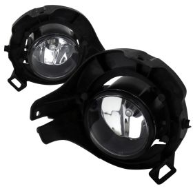2005-2012 Nissan Pathfinder Clear/Chrome OEM Fog Lights-LF-PATH05COEM-HZ