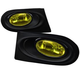 2002-2004 Acura RSX Yellow OEM Fog Lights-LF-RSX02AMOEM-RS