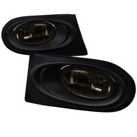 2002-2004 Acura RSX Smoke Euro Fog Lights-LF-RSX02GOEM-RS