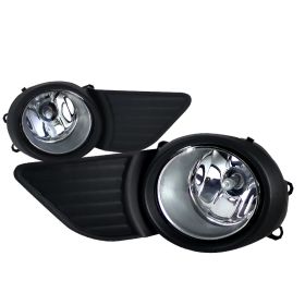 2011-2014 Totota Sienna Clear/Chrome Euro Fog Lights-LF-SNA11COEM-HZ