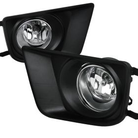 2012-2014 Toyota Tacoma Clear/Chrome OEM Fog Lights-LF-TAC12COEM-HZ