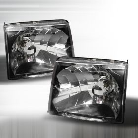 1997-1999 Toyota Tacoma Black Euro Headlights-LH-TAC97JM-KS