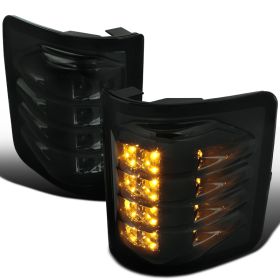 2008-2015 Ford F-250 SuperDuty LED Towing Mirrors  - LMS-F25008GLED-CY