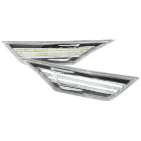 2016-2018 Honda Civic Clear LED Side Marker Light  - LSM-CV16CLED-VS
