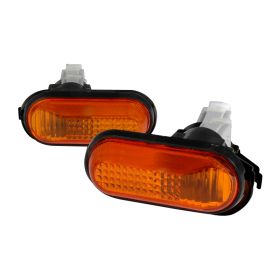 1992-1995 Honda Civic Amber Dome-Type Side Marker Lights-LSM-CV92AMDT