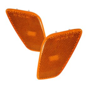 1997-2006 Jeep Wrangler Amber Side Marker Lights-LSM-WRG97AM-DP