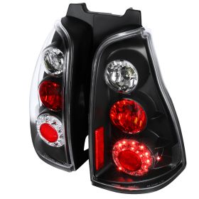 2003-2005 Toyota 4Runner LED Tail Lights Black - SDT-LT-4RUN03JMLED-TM