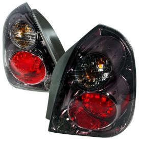 2002-2006 Nissan Altima Smoke LED Tail Lights-LT-ALT02GLED-KS
