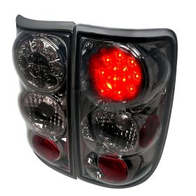 1995-2000 Chevy Blazer Smoke LED Tail Lights-LT-BLZ95GLED-TM