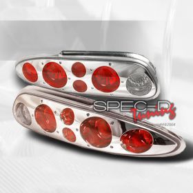 1993-2002 Chevy Camaro Chrome Tail Lights-LT-CMR93-KS