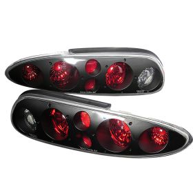 1993-2002 Chevy Camaro Black Tail Lights-LT-CMR93JM-KS