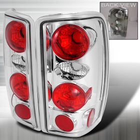 2000-2006 Chevy/gmc Denali/tahoe Chrome Tail Lights-LT-DEN00-KS