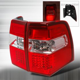 2007-2009 Ford Expedition Red LED Tail Lights-LT-EPED07RLED-KS