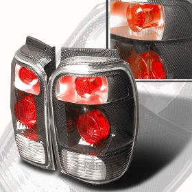 1998-2001 Ford Explorer Chrome Tail Lights-LT-EPOR98CF-KS