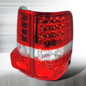 2004-2007 Ford F150 Red LED Tail Lights-LT-F15004RLED-KS