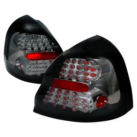 2004-2007 Pontiac Grand Prix Smoke LED Tail Lights-LT-GPX04GLED-KS
