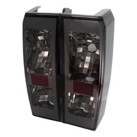 2005-2010 Hummer H3 Smoke Euro Tail Lights-LT-H306G-TM