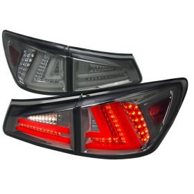 2006-2008 Lexus IS250 Smoke LED Tail Lights-LT-IS25006GLED-TM