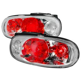 1990-1997 Mazda Miata Chrome Tail Lights-LT-MIA90-KS