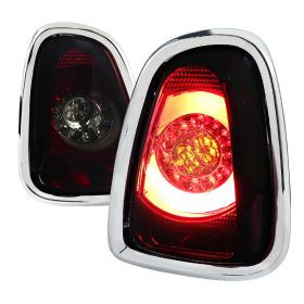 2011-2013 Mini Cooper 2DR Smoke LED Tail Lights-LT-MINI11RGLED-TM